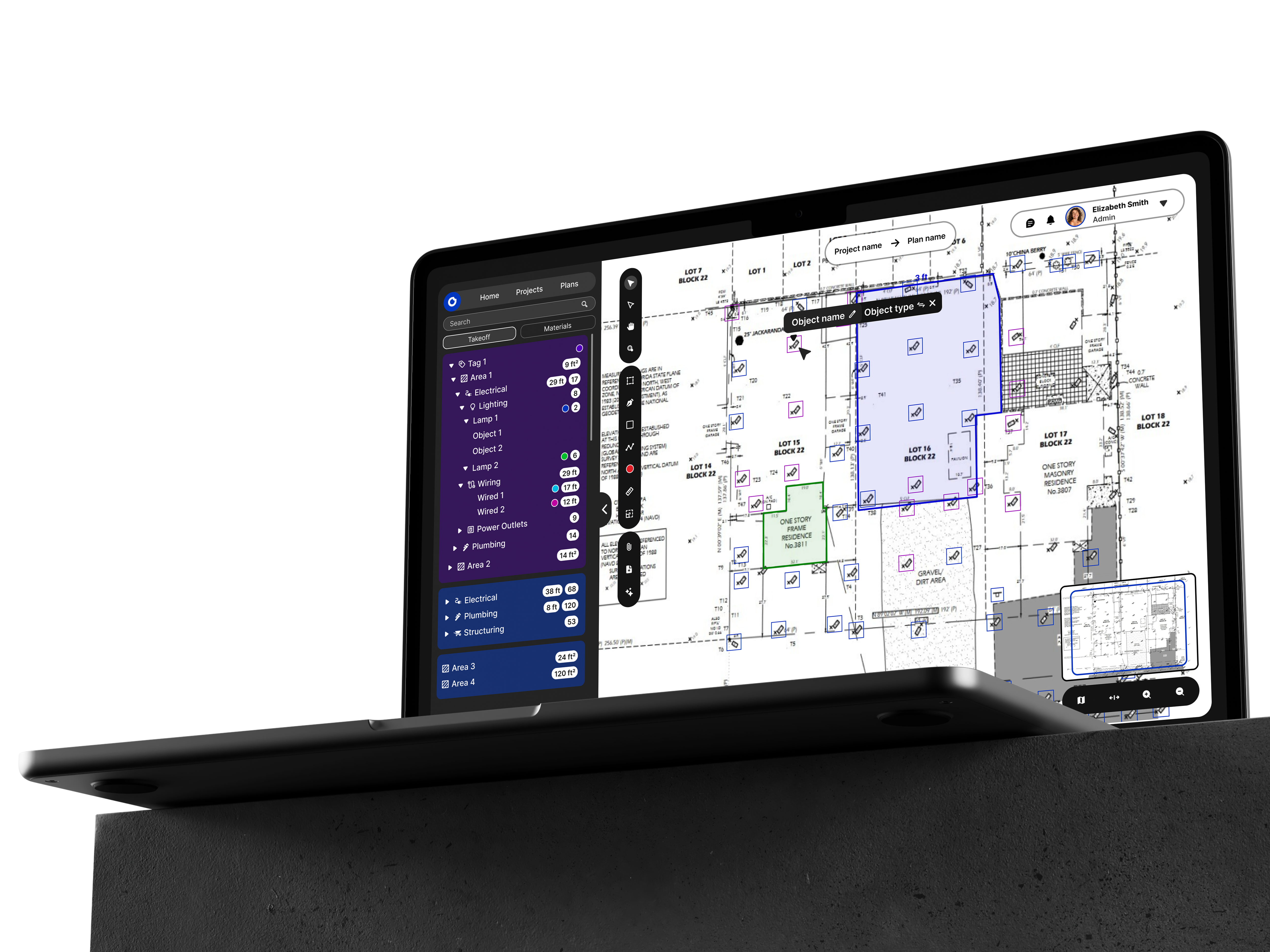 Project management dashboard